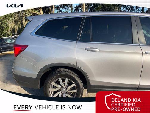 Modern Steel Metallic 2021 Honda Pilot 2WD EX