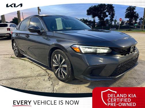 Meteorite Gray Metallic 2024 Honda Civic EX-L