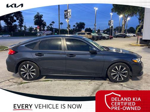 Meteorite Gray Metallic 2024 Honda Civic EX-L