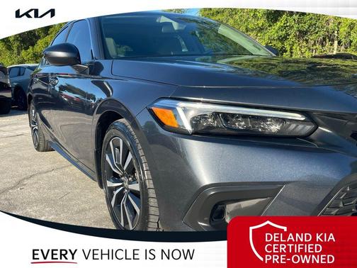 Meteorite Gray Metallic 2024 Honda Civic EX-L