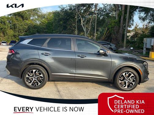 Gravity Gray 2025 Kia Sportage Hybrid EX