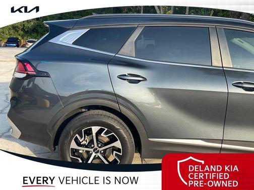 Gravity Gray 2025 Kia Sportage Hybrid EX
