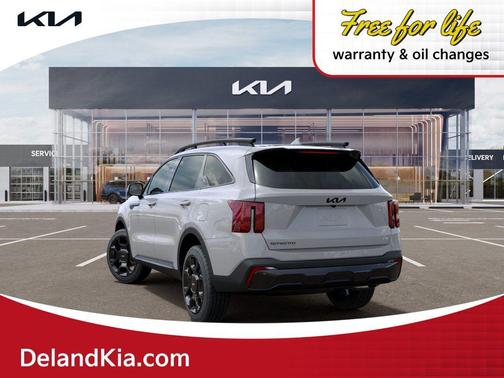 Gray 2026 Kia Sorento SX