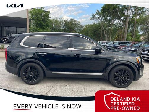 Ebony Black 2022 Kia Telluride SX