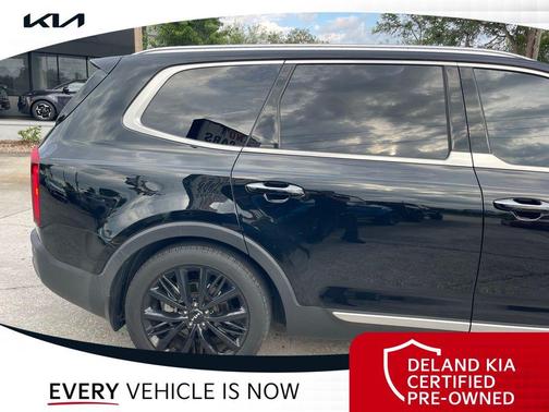 Ebony Black 2022 Kia Telluride SX