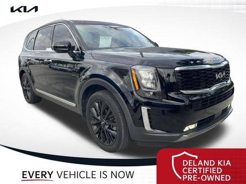 Ebony Black 2022 Kia Telluride SX