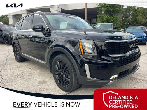 Ebony Black 2022 Kia Telluride SX