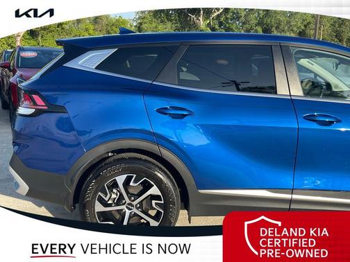 Sapphire Blue 2025 Kia Sportage EX