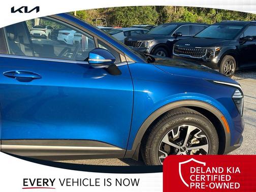 Sapphire Blue 2025 Kia Sportage EX