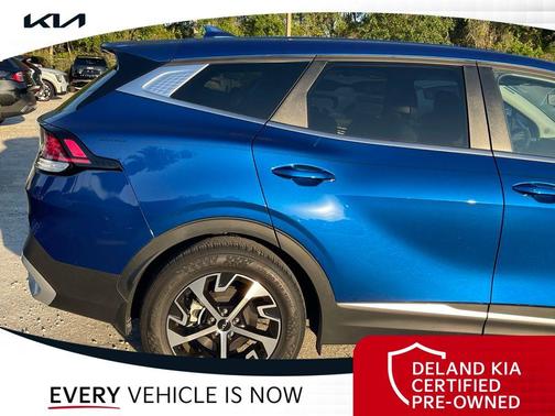 Sapphire Blue 2025 Kia Sportage EX