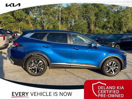 Sapphire Blue 2025 Kia Sportage EX