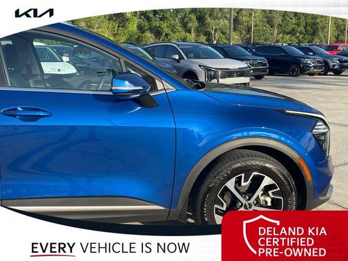 Sapphire Blue 2025 Kia Sportage EX