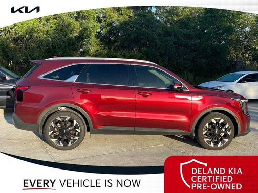 Dawning Red 2024 Kia Sorento EX