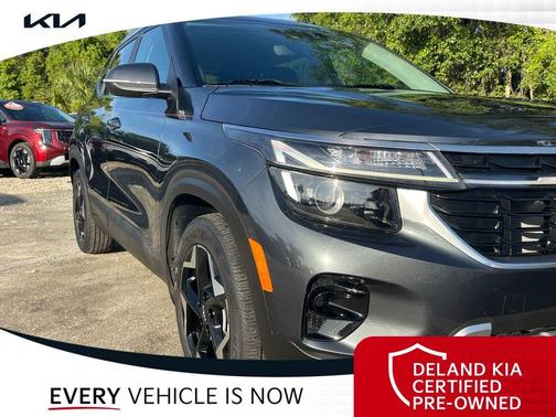 Gravity Gray 2024 Kia Seltos EX