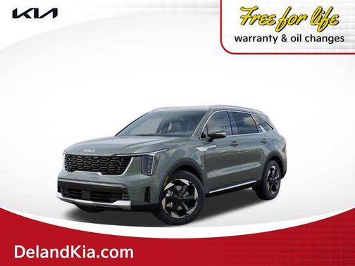 Cityscape Green 2026 Kia Sorento Hybrid EX