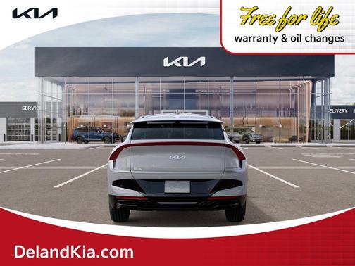 Wolf Gray 2025 Kia EV6 Light Long Range RWD