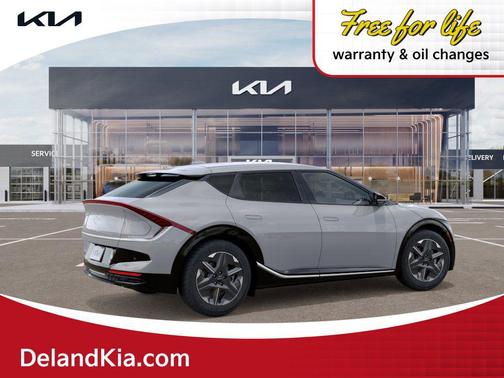 Wolf Gray 2025 Kia EV6 Light Long Range RWD