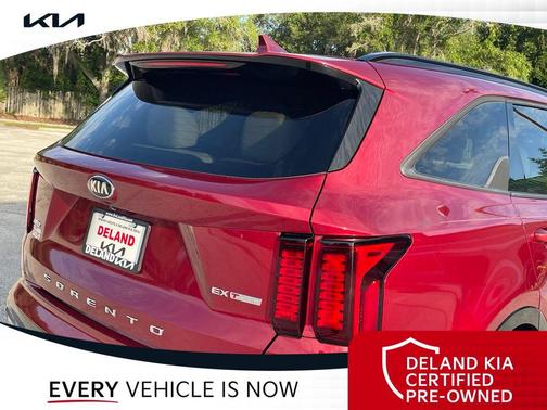 Passion Red Tintcoat 2021 Kia Sorento EX