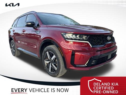 Passion Red Tintcoat 2021 Kia Sorento EX