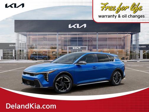 Blue 2026 Kia K4 GT-Line