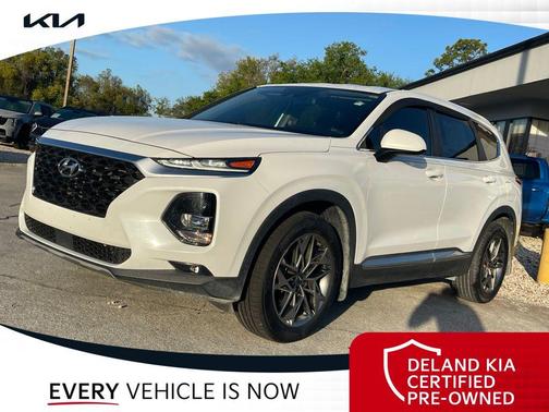 Quartz White 2019 Hyundai SANTA FE SE 2.4