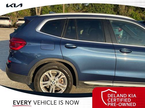 Phytonic Blue Metallic 2020 BMW X3 sDrive30i