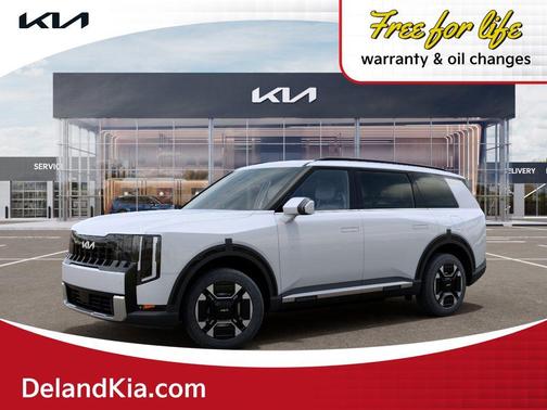 White Pearl 2027 Kia Telluride Hybrid EX
