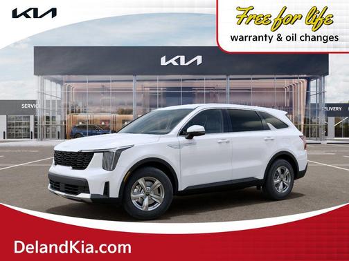 Glacial White Pearl 2026 Kia Sorento LX