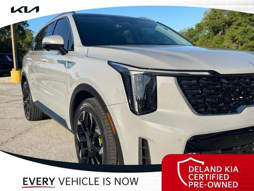 Wolf Gray 2025 Kia Sorento SX