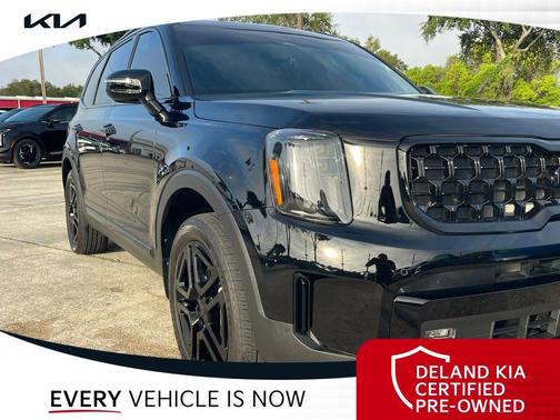 Ebony Black 2025 Kia Telluride SX Prestige X-Line
