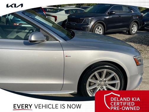 Silver 2015 Audi A5 2.0T Premium Plus