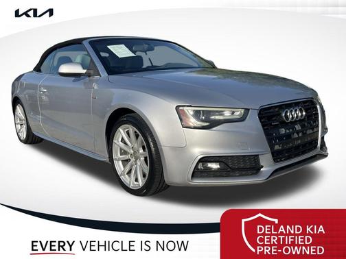 Silver 2015 Audi A5 2.0T Premium Plus