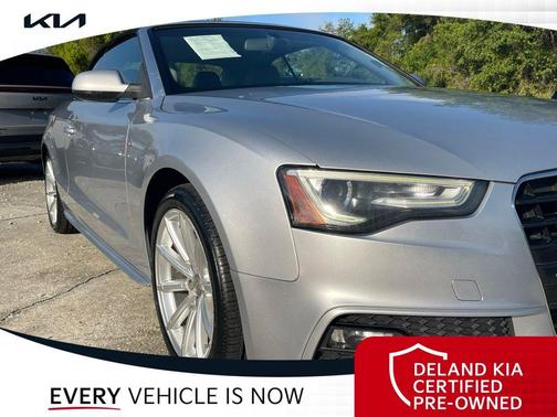 Silver 2015 Audi A5 2.0T Premium Plus