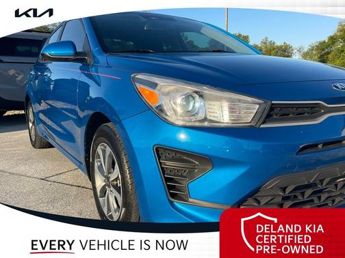 Sporty Blue 2021 Kia Rio S