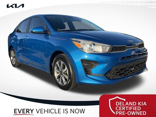 Sporty Blue 2021 Kia Rio S