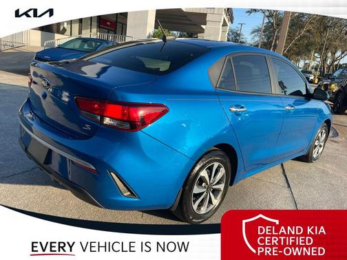 Sporty Blue 2021 Kia Rio S