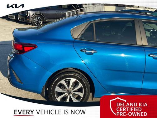 Sporty Blue 2021 Kia Rio S