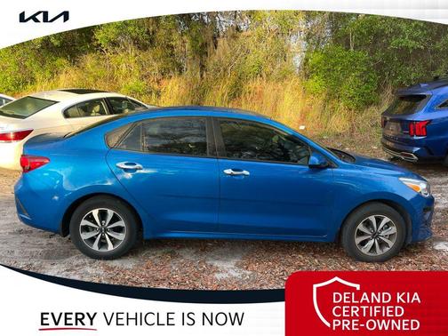 Sporty Blue 2021 Kia Rio S