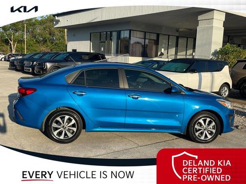 Sporty Blue 2021 Kia Rio S