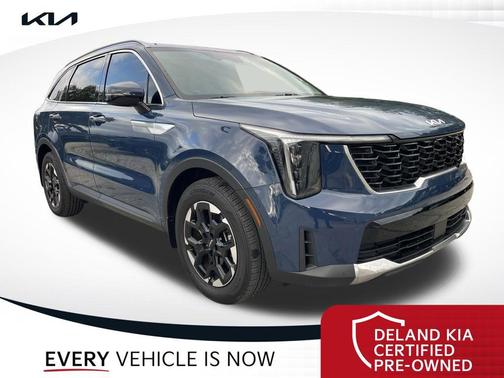 Midnight Lake Blue 2025 Kia Sorento S