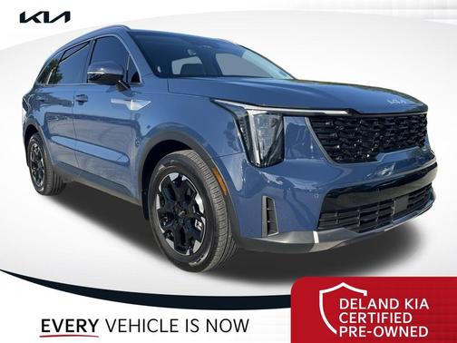 Midnight Lake Blue 2025 Kia Sorento S