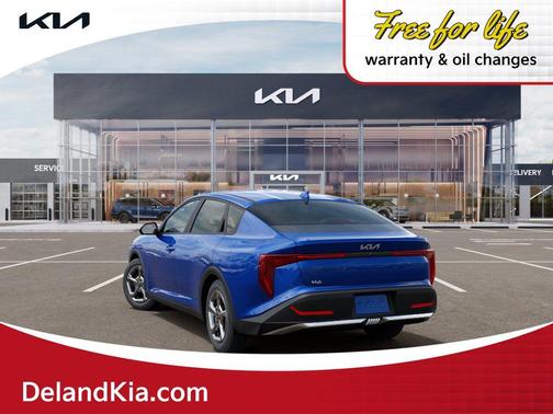 Blue 2026 Kia K4 LXS