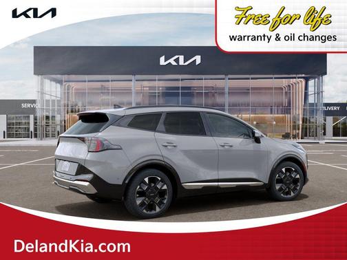 Gray 2026 Kia Sportage Hybrid SX-Prestige