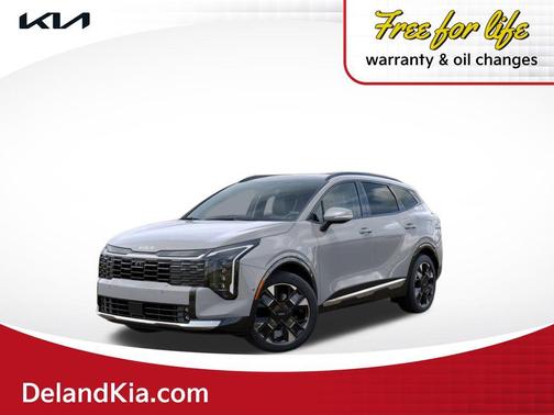 Gray 2026 Kia Sportage Hybrid SX-Prestige
