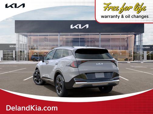 Gray 2026 Kia Sportage Hybrid SX-Prestige