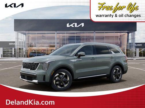 Cityscape Green 2026 Kia Sorento Hybrid EX