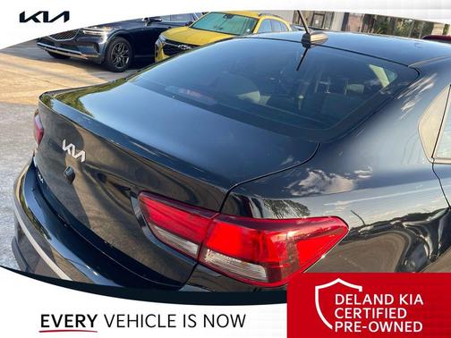 Aurora Black 2023 Kia Rio S