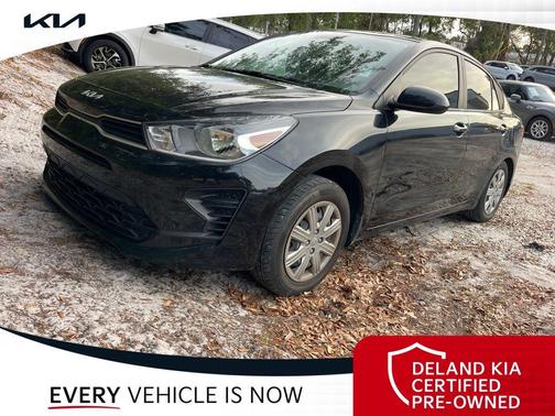 Aurora Black 2023 Kia Rio S
