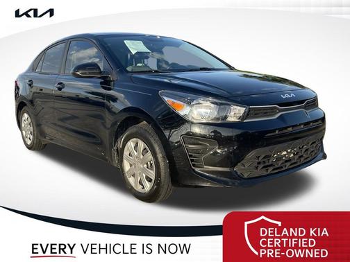 Aurora Black 2023 Kia Rio S