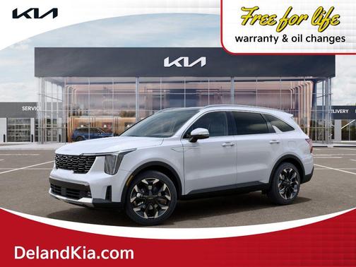 White Pearl 2026 Kia Sorento EX